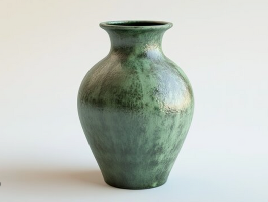 Elegant Ceramic Vase with Matte Glaze